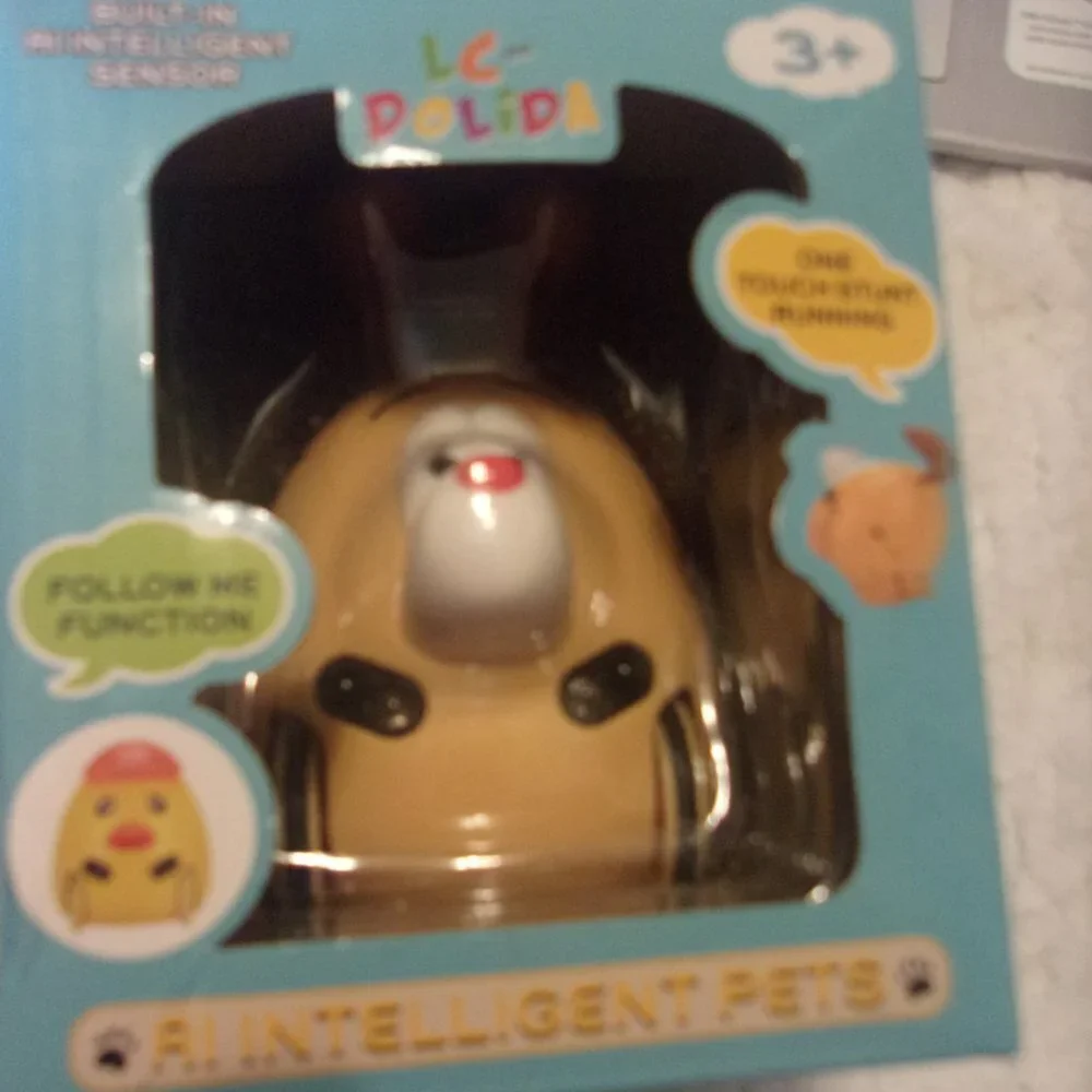 LC-DOLIDA ELECTRONIC PET BABY TOY WITH DIFFERENT EMOTIONS INTERACTIVE ROBOT DOG